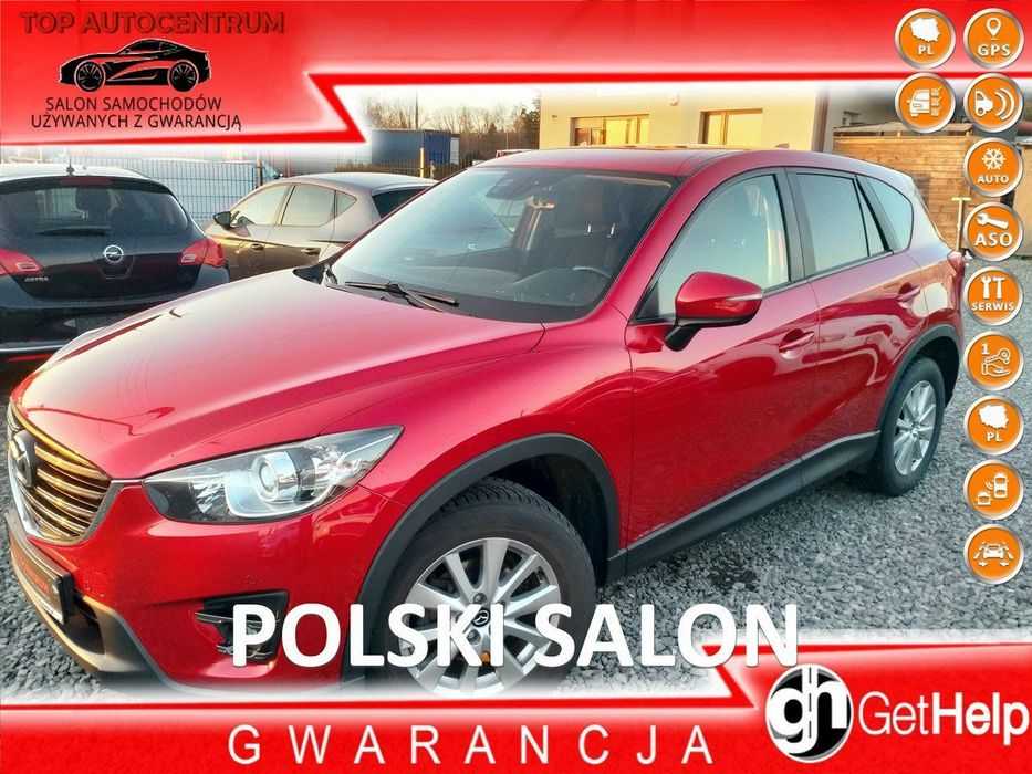 Mazda CX-5 2.0 SkyMotion 165 PS RED SOUL Polski SALON Klimatronic Navi