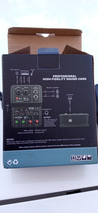Teyun Q-12 mixer audio unit64551658570883123