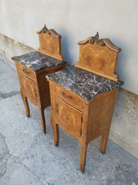 Włoskie nakastliki Roberto Brembilla, marmur, szafki nocne,transport