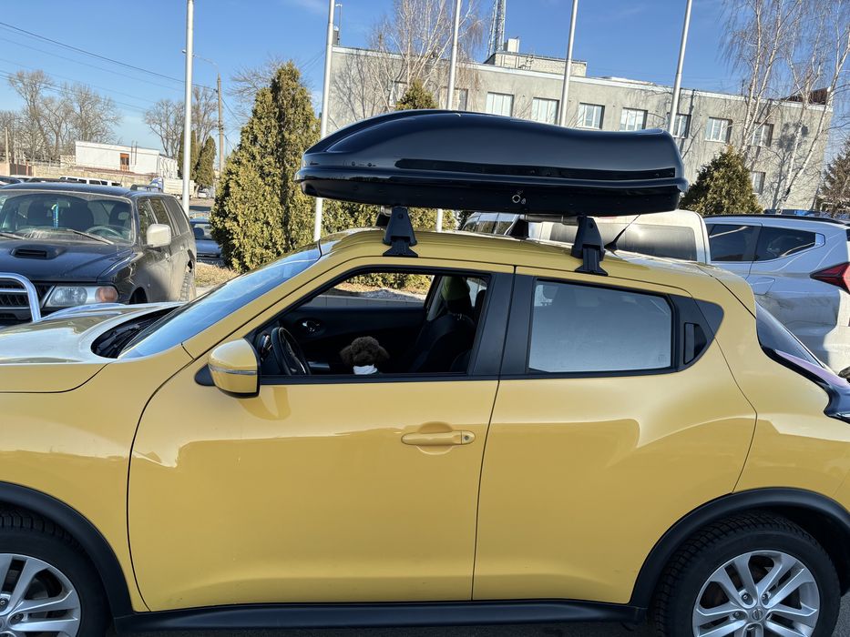 Бокс багажний Thule + алюмінієві тримачі (поперечки)