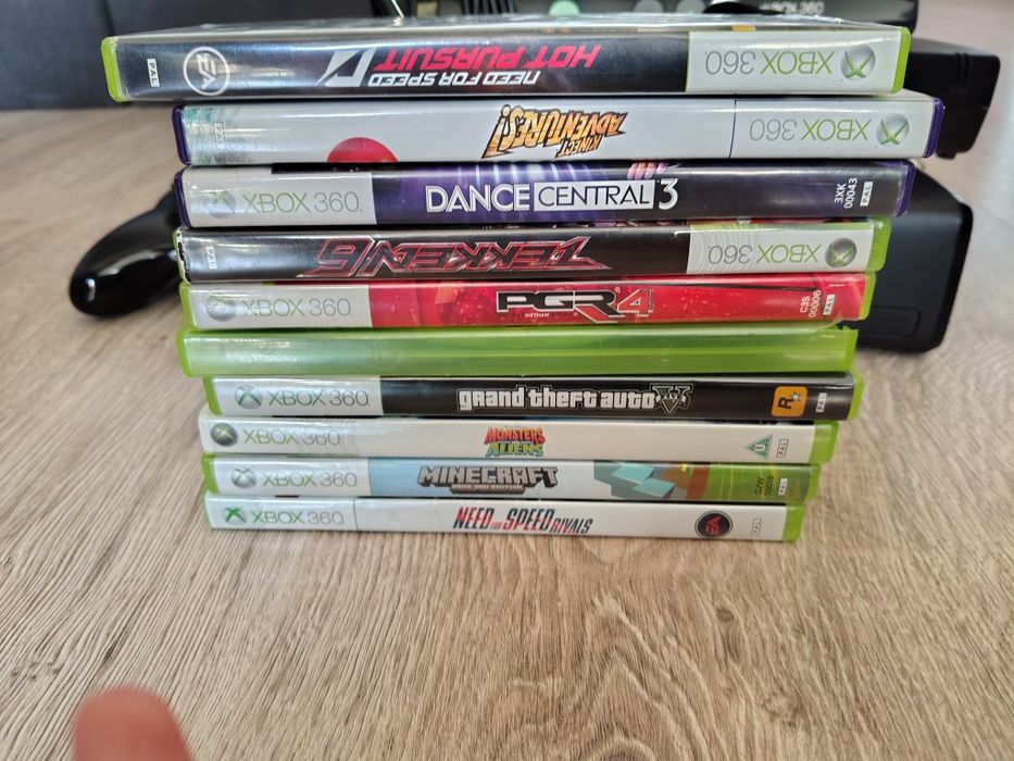 Xbox 360 zestaw + gry