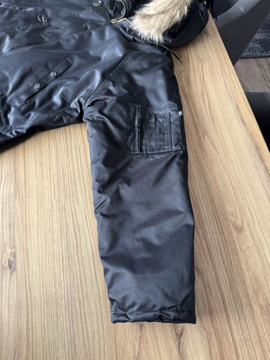 Kurtka Parka Czarna TEXTAR roz. M model. N3B