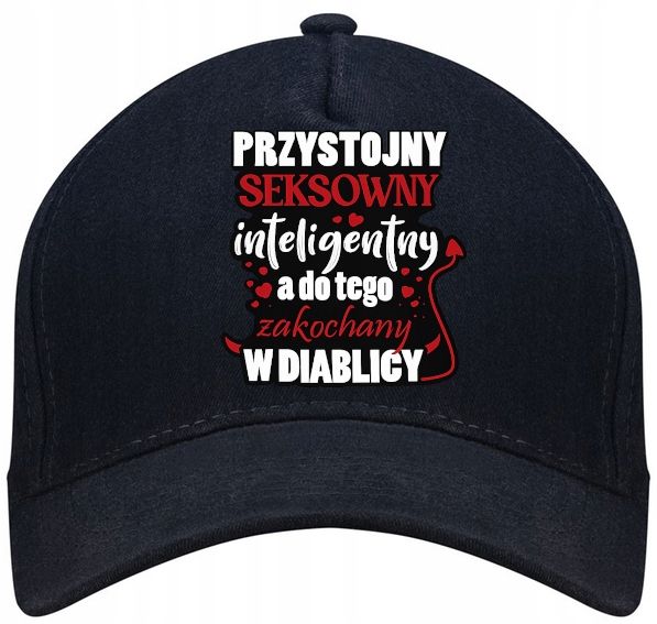 Czapka Bejsbolówka Przystojny Seksowny Inteligentny Walentynki Prezent