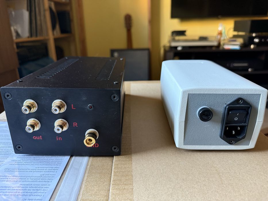 Lampowy przedwzmacniacz gramofonowy INFERA MM/MC