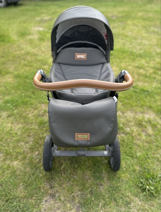 Wózek Roan Bass Soft eko skóra 2 w 1