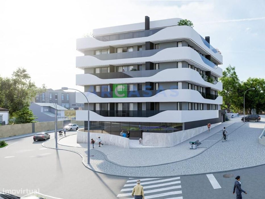 Apartamentos T1 com lugar de garagem na Trofa — Bougado (São Martinho E Santiago), Porto
