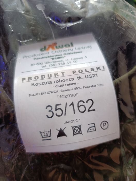 Koszula moro, firmy Drwal, rozm S