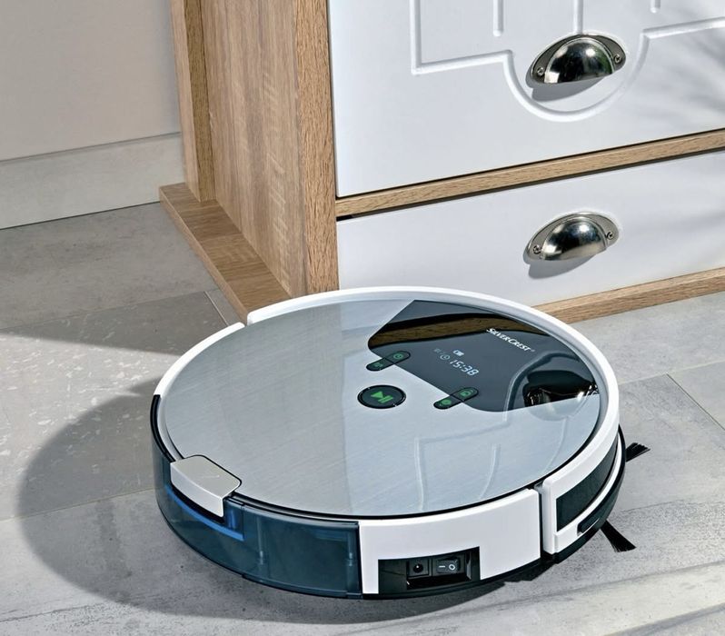 Aspirador Robot robo robô vacuum cleaner Silvercrest SSRA1 Lidl