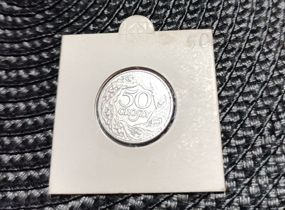 Moneta 50 groszy 1923 rok