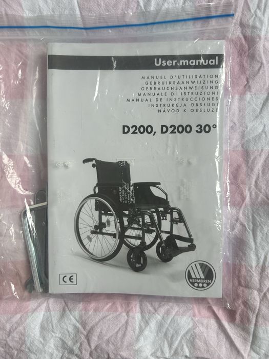 Wozek inwalidzki nowy