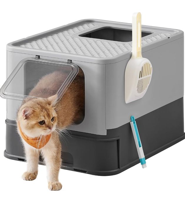 Kuweta dla kota z pokrywką