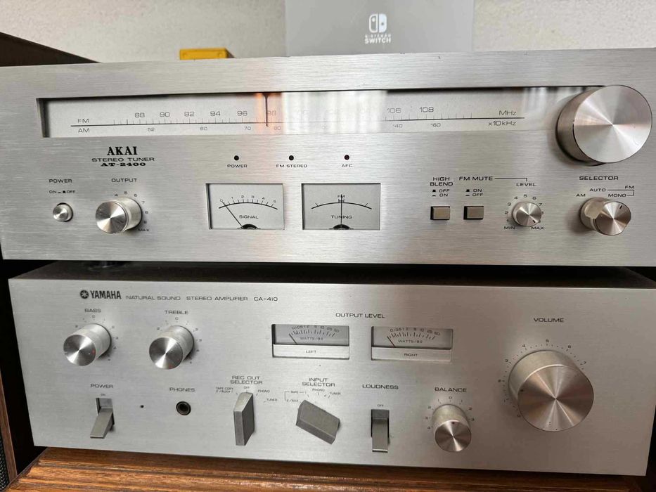 Zestaw vintage stereo – Axiom SMP 70 + Yamaha CA-410