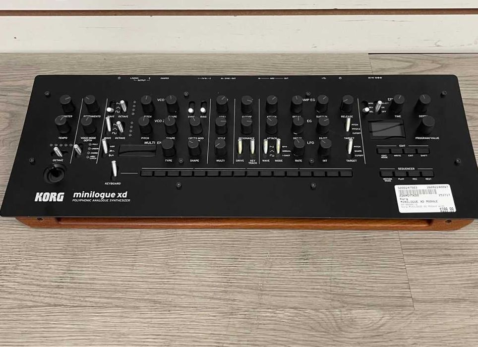Sintetizador Korg Minilogue XD Módulo