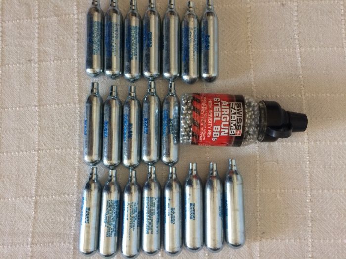 Pistola Pressão de AR(CO2) Glock 19GEN4 MOS Esferas aço 4.5mm Nova NBB