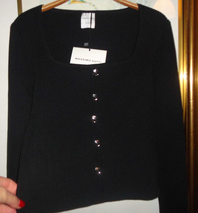 Camisola preta Massimo Dutti Studio