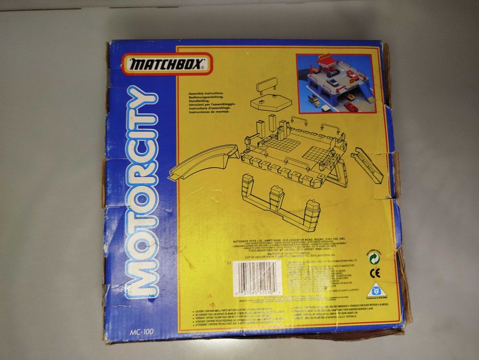 Garaż Matchbox  MotorCity w pudełku