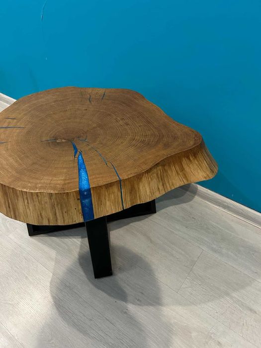 Stolik kawowy żywica