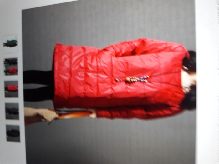 nowa  ciepła czerwona sukienka