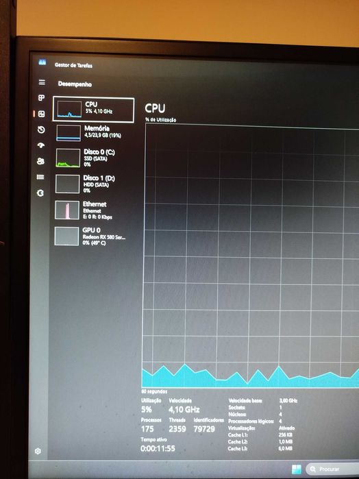 PC gamer completo rx580 8GB