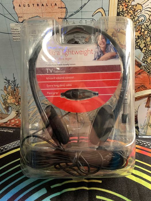 Навушники Philips SHP1800/00 (TV Headphones, 6 м кабель) нові