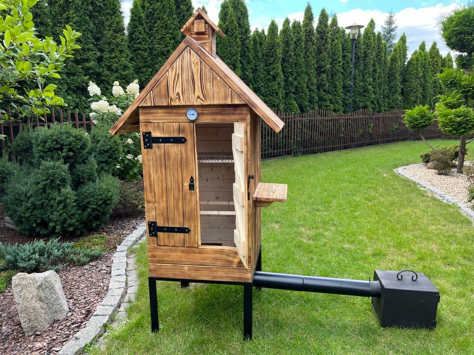 Wędzarnia ogrodowa drewniana TOKO