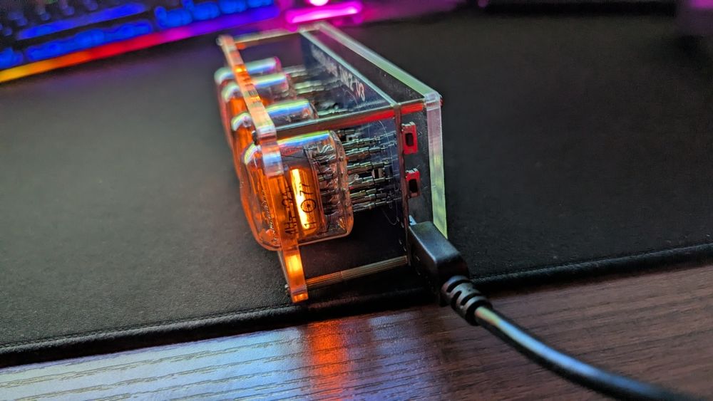 Zegarek nixie lampy in 12