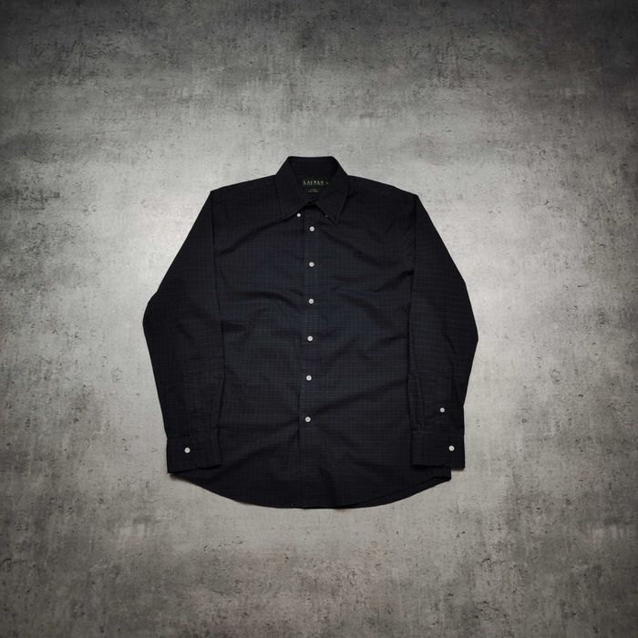 MĘSKA PREMIUM Koszula Elegancka Kratka Polo Ralph Lauren Logo Haft