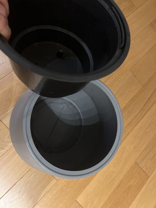 Donica plastikowa, na balkon, taras 398x350 mm