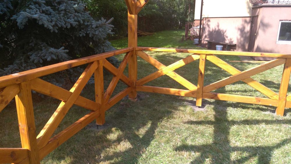 Altana ogrodowa o wymiarze 4 x 4