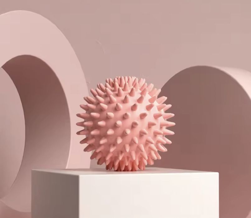 Мяч для массажа тригерных точек с шыпами