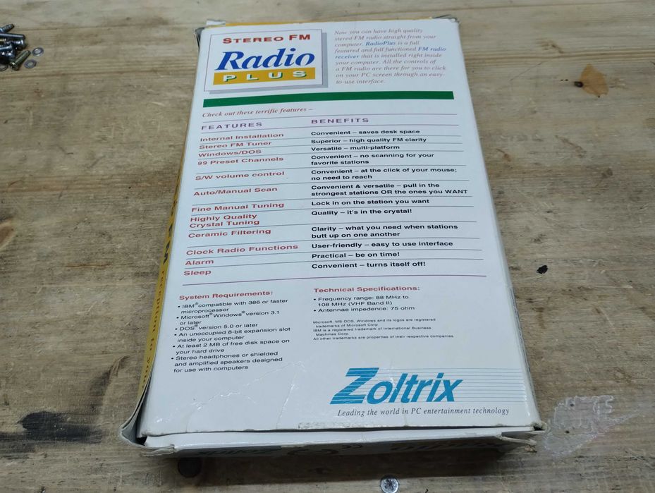 Placa de rádio Zoltrix64284555705089121
