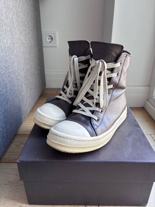 Rick Owens Mainline Ramones High кеды оригинал