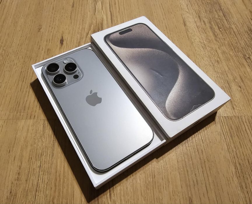 iPhone 15 pro 128gb 100%