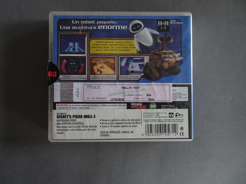 Jogo Nintendo DS - Disney - Wall E