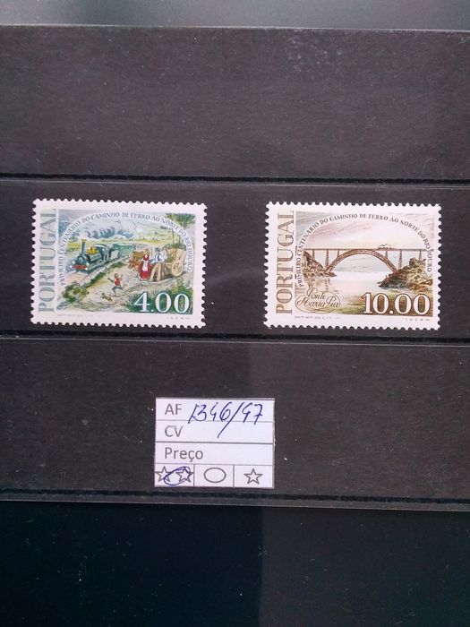 1977  1° Centenário Do Caminho De Ferro Norte Do Rio Douro MNH **