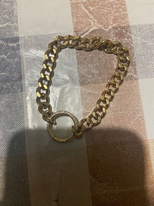 Pulseira de aço amarelo para mulher ( Portes grátis)