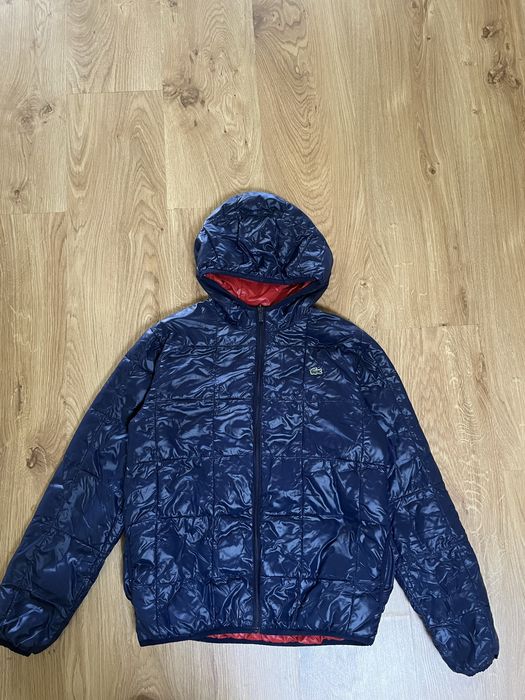 Демисезонна двох стороння куртка lacoste