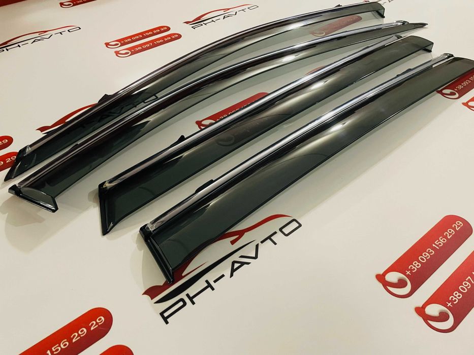 Nissan Qashqai J10 2007-2013 вітровики ветровики дефлектори на вікна