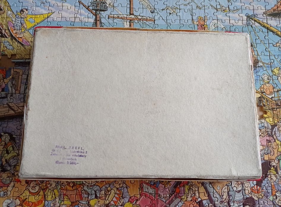 Puzzle Trefl 600, Szanty J. Christa, zabytek PRL, kolekcjonerskie