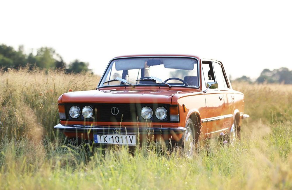 Fiat 125p do ślubu auto do ślubu