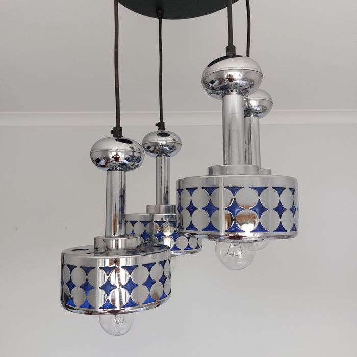 Vintage cascading lamp
