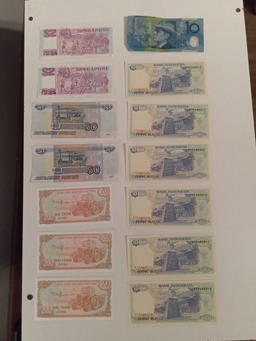 Banknoty zagraniczne