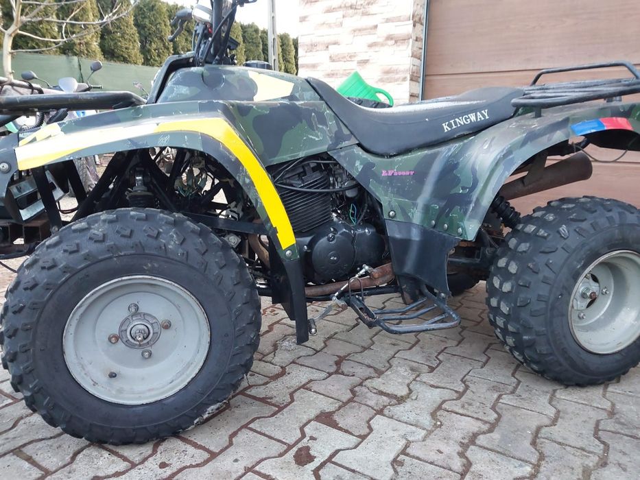 Quad 250 traper lifan kingway barossa 2 cylindry