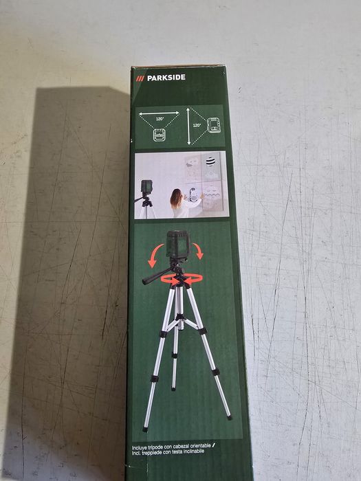 Nível laser Parkside com tripé