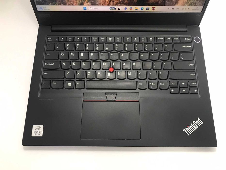 Потужний ноутбук Lenovo ThinkPad E14 | i5-10210U | 16GB | SSD+HDD
