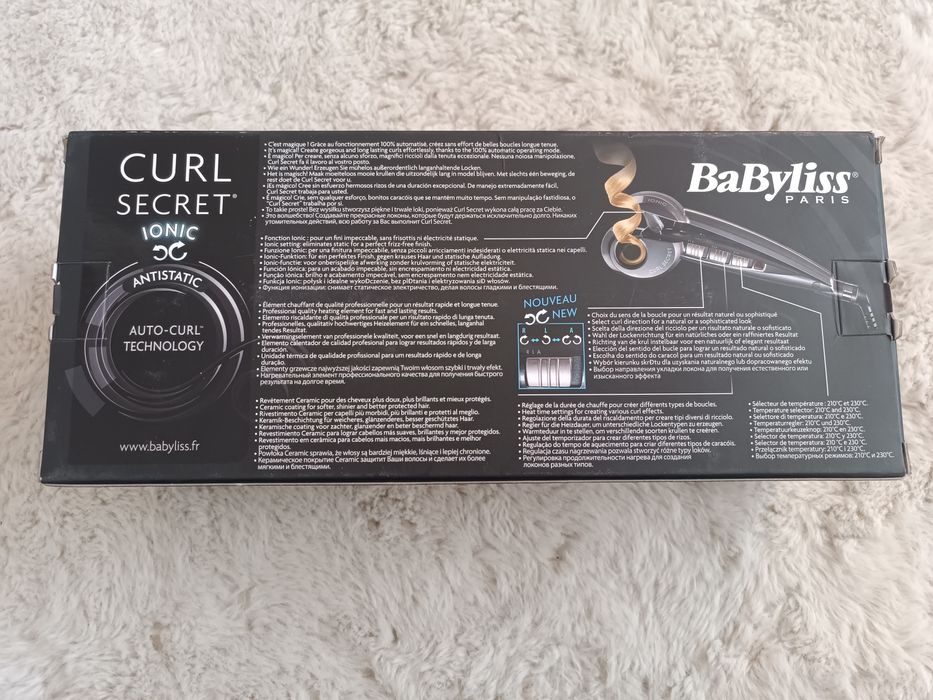 BaByliss auto-curl, automatyczna lokówka do włosów