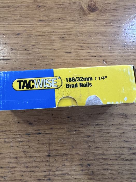 Pregos Brad Tacwise 18G/32mm (1 1/4") – Novo em Caixa de 4000 Unidades
