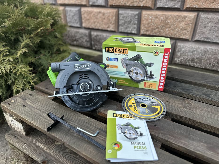 Аккумуляторная дисковая пила Procraft PCA36 (Без акб и зу)