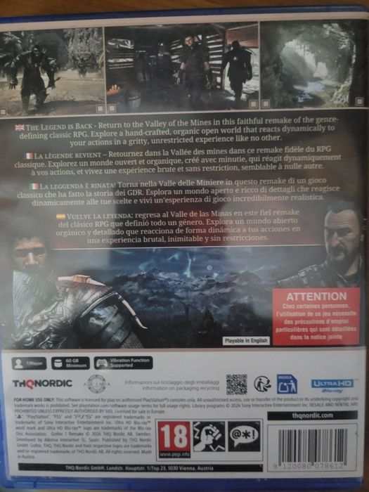 Gothic remake ps5 pl