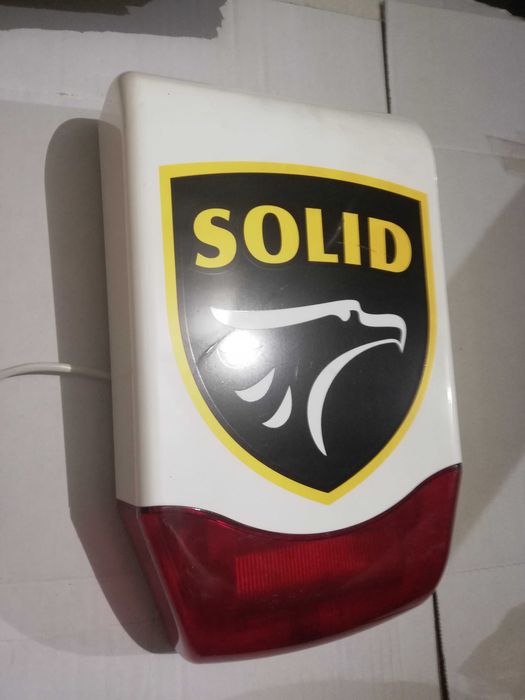 TSZ Akustyczno optyczny sygnalizator zewnętrzny SOLID